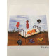 Frida Khalo Off set lithograph cm 50x70 certified