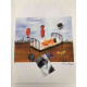 Frida Khalo Off set lithograph cm 50x70 certified