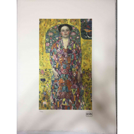 Gustav Klimt Litografia off set cm 50x70  certificata