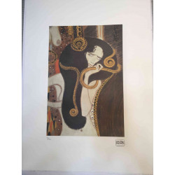 Litografická súprava Gustav Klimt certifikovaná 50x70 cm