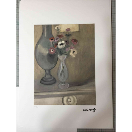 Henri Matisse Off set lithograph cm 50x70 certified