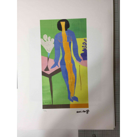 Henri Matisse Off set lithograph cm 50x70 certified