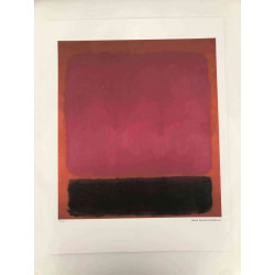 Mark Rothko Lithographie hors set 50x65 cm certifiée