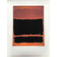 Mark Rothko 50x65 cm-ko litografia-sorta ziurtatua