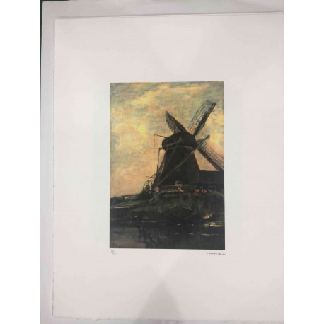 Pieter Cornelis Mondriaan Lithograph off set 50x65 cm certified