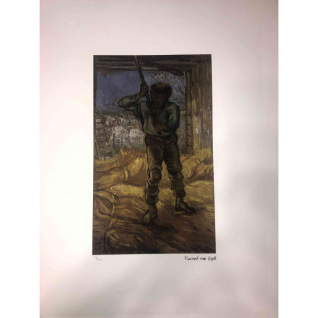 Vincent Willem van Gogh Lithografie off set 50x70 cm gecertificeerd