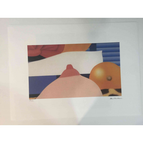 Tom Wesselmann Lithograph off set 50x70 cm certified