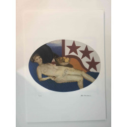 Tom Wesselmann Lithograph off set 50x70 cm certified