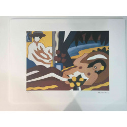 Tom Wesselmann Lithograph off set 50x70 cm certified