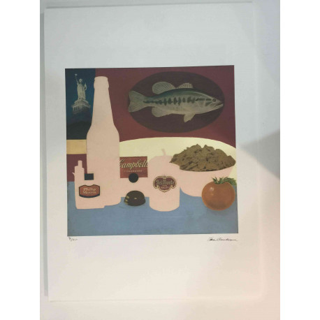 Tom Wesselmann Lithograph off set 50x70 cm certified