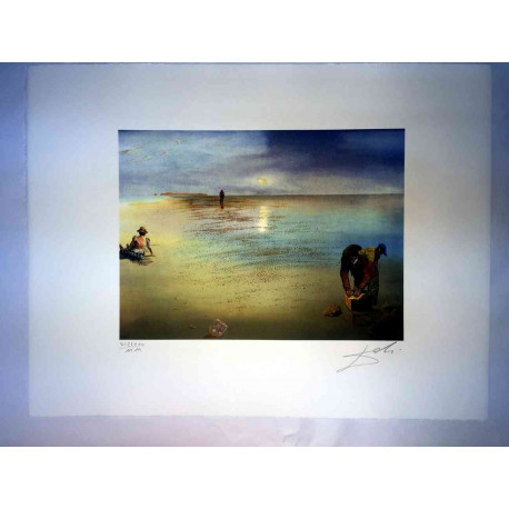 Litografia Salvador Dali off set 50x65 cm certificada