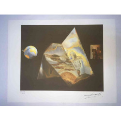 Salvador Dali Lithographie hors set 50x65 cm certifiée