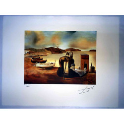 Salvador Dali Litografia off set cm 50x65   certificata