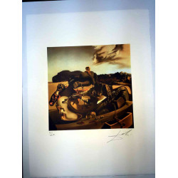 Litografia Salvador Dali off set 50x65 cm certificada