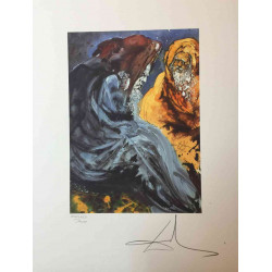 Conjunt de litografia de Salvador Dalí 50x65 cm certificat