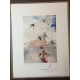 Salvador Dali Lithographie hors set 50x65 cm certifiée