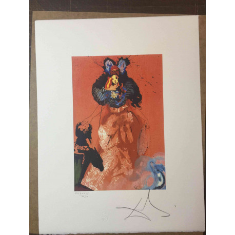 Litografická sada Salvador Dali s certifikací 50x65 cm