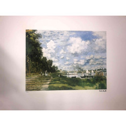 Claude Monet lithograph off set 50x70 cm