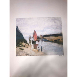 Litografia de Claude Monet off set 50x70 cm