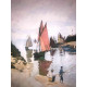 Litografia de Claude Monet off set 50x70 cm