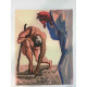 Salvador Dali Off set lithograph cm 50x70 certified