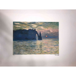 Claude Monet-eko litografia 50x70 cm