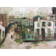 Maurice Utrillo Litografia off set 50x70 cm certificat