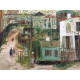 Maurice Utrillo Litografia off set 50x70 cm certificat