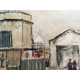 Maurice Utrillo Off set lithograph cm 50x70 certified