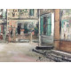 Maurice Utrillo Litografía off set 50x70 cm certificado