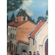 Maurice Utrillo Off set lithograph cm 50x70 certified