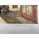 Maurice Utrillo Off set lithograph cm 50x70 certified