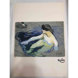 František Kupka Litografická ofsetová souprava 50x70 cm certifikovaná