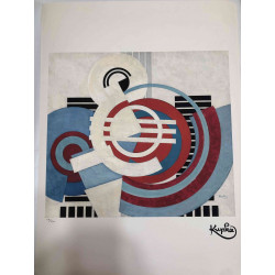 Frantisek Kupka Lithograph off set 50x70 cm certified