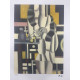 Fernand Leger Lithografie off set 50x65 cm gecertificeerd