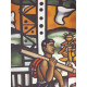 Fernand Leger Off set lithograph cm 50x65 certified