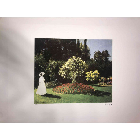 Claude Monet lithograph off set 50x70 cm