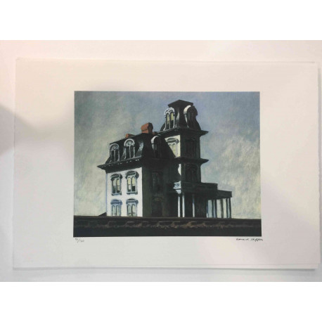 Edward Hopper  Litografia off set cm 57x38   certificata