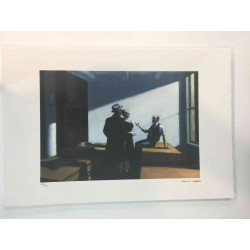 Edward Hopper  Litografia off set cm 57x38   certificata