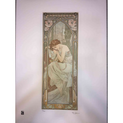 Litografia Alphonse Mucha offset 50x70 cm