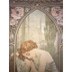 Litografia Alphonse Mucha offset 50x70 cm