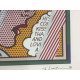 Roy Lichtenstein Off set lithograph cm 50x35 certified