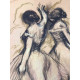 Edgar Degas lithograph off set 50x70 cm