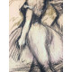 Edgar Degas lithograph off set 50x70 cm