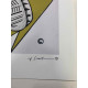 Roy Lichtenstein Off set lithograph cm 50x35 certified