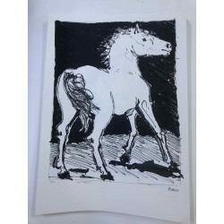 Picasso-Lithographie, Off-Set, 50 x 70 cm, Museumsausgabe