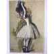 Edgar Degas lithograph off set 50x70 cm