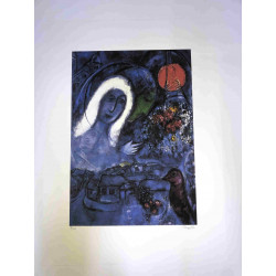 Marc Chagall lithographie hors set format 50x70 cm