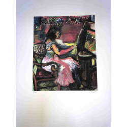 Marc Chagall lithograph off set size cm 50x70