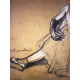 Edgar Degas lithograph off set 50x70 cm